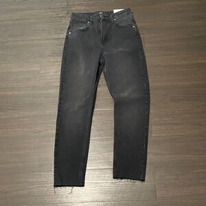 BDG Women's Straight Leg Black Jeans